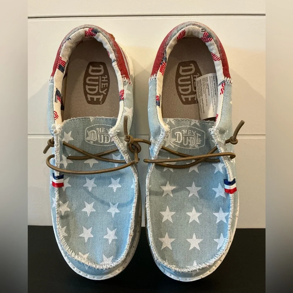 Hey Dude Kids Wally Slip-On Shoes Youth Size 1